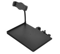 LIFKOME Microphone Rack Stand Tray Holder for Live Broadcast with Plastic Sound Card Shelf and Design Small Multifunctional Mic Holder for Mobile Phone and Camera Accessories