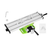 LIFKOME Mini Multifunction Milling Machine Worktable with Cross Slide Table Vise Compact Bench Drill Rack for Precision Drilling and Milling Tasks Stable Pre-Assembled Support Table for
