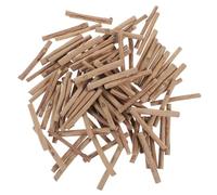 LIFKOME Mini Wood Sticks DIY Craft Wooden Dowels for Home Decor Model Building and Making Natural Rustic Log Twigs for Creative Woodworking Projects Pack