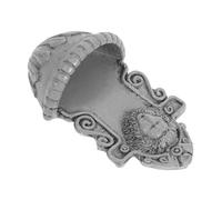LIFKOME Miniature Lion Head Wall Decor Simulation Pool Garden Accessory for Dollhouse Small Wall Hanging Art Symbolizing Strength and Courage