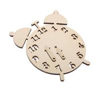 LIFKOME Montessori DIY Wooden Clock Making Parts for Paint-Friendly Sanded Surface Educational Creative Busy Board Replacement Accessories for Early Learning and Cognitive Development