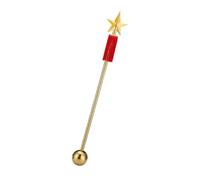 LIFKOME Music Conductor Baton Stainless Steel with Polyester Handle Easy Storage and Safe to Use as Concert Music Instrument Accessory for Parade and Stage Performance