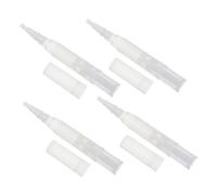 LIFKOME Nail Art Oil Brush Pen 4pcs 4ml Refillable Cuticle Oil Applicator Twisting Manicure Tool for Nail Care and Eyelash Growth