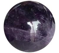 LIFKOME Natural Amethyst Crystal Ball Decoration for Home Office Hand Exercise Household Sphere Ornament Choice