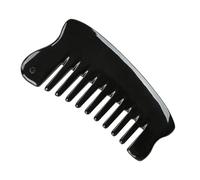 LIFKOME Natural Ox Horn Multi-functional Massage Comb for Hair and Scalp Wide Tooth Portable Pocket Comb for Women and Men Stress-relief Tool to Enhance Shine and Reduce Hair Breakage