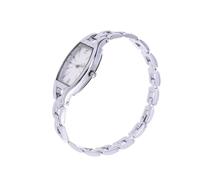 LIFKOME Noble Simple Quartz Watch for Lady Elegant White-Faced Wristwatch for Business Occasions