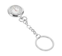 LIFKOME Nurse Pocket Watch Keychain Portable Fob Watch with Keyring Design for Medical Workers Cute Cartoon Style Durable Movement Nurses and Healthcare Professionals