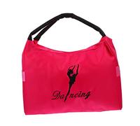 LIFKOME Nylon Dance Tote Bag for Girls Ballet Bag Gym Womens Ballet Dance Duffle Zipper Yoga Fitness Tote