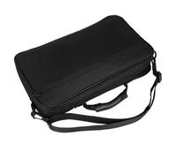 LIFKOME Oxford Cloth Oboe Shoulder Bag Impact-resistant Instrument Pouch for Stage Performance with High Tensile Strength and Wear Resistance in Black