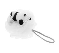 LIFKOME Panda-Shaped Kids Bath Sponge and Soft Mesh Shower Loofah, Gentle Body Scrubber for Toddlers, Cute Cartoon Bath Pouf for Boys and Girls, Exfoliating Wash Cloth for Bathing
