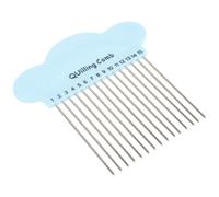 LIFKOME Paper Quilling Board Comb Tool Metal Plastic DIY Paper Rolling Knitting Machine for Craft Weaving Patterns Beginners Portable Random Color