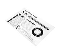 LIFKOME Piano Chords Chart Poster Educational Music Theory Reference for Beginners Classroom Decoration Gift Includes Scales and Fifths Guide for Composers and Pianists