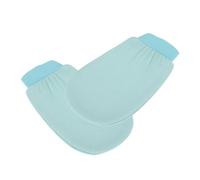 LIFKOME Plant Fiber Exfoliating Bath Towels and Scrub Mitts 2pcs Thickened Back Scrub Gloves for Shower and Spa Use, Eco-friendly Blue Bathing Accessories for Deep Cleansing