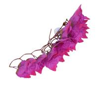LIFKOME Plastic Leaf Vine Creeper Vine Hanging Decoration for Pet Nest and Cage, No Watering Needed, No Withering, for Weddings and Balcony Decor
