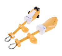 LIFKOME Plastic Shoe Stretcher Pair for Men Adjustable Shoe Trees Expander 40-47 Size Wide Feet for Travel and Home Use