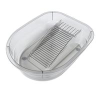 LIFKOME Plastic Washbasin with Washboard for Handwashing Clothes Not Easy to Deform and Protect Sink from Stains Suitable for Washing Vegetables and Washing Face