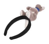 LIFKOME Plush Kangaroo Hairband Animal Themed Headgear for Photo Shoots Zoo Events Cosplay Soft Cartoon Doll Headbands for Travel Family Fun and Festive Decorations
