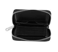 LIFKOME Portable Cowhide Card Holder Stylish Multi-Card Pouch for Credit Id for Home Office Travel Business Trips Identification Bag