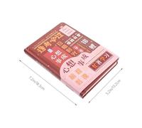LIFKOME Portable Features To-do Scheduling Paper, List and Organization Small Memo Pad Weekly Planner Notebook with Material Funny Character Notepad for Office Workers and Students