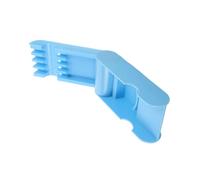 LIFKOME Portable Foldable Chinese Inkstone Calligraphy Kit with Brush Rest Blue Multifunctional Ink Slab for Travel Beginner Painting and Drawing Supplies