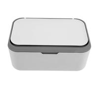 LIFKOME Portable Large Capacity Wipes Box with Dustproof Cover Weighted Single-handed Dispenser for Wipes and Dry Tissues Organizer for Home Office Bathroom and Travel Storage