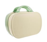 LIFKOME Portable Large Makeup Organizer Bag 14inch Lightweight Abs Makeup Case with Stylish Design for Travel and Daily Storage for Girls and Artists