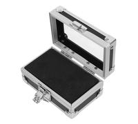 LIFKOME Portable Nail Drill Bit Holder with Black Nail Bits Display Storage Box for Salon and Home Use and DIY Manicure