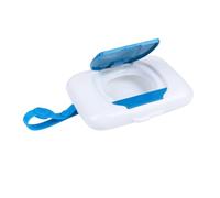 LIFKOME Portable Wet Tissue Case Reusable Wipes Holder Lightweight Wipe Box Dispenser for Stroller Diaper Bag Travel Outdoor Use