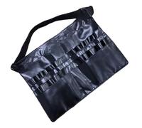 LIFKOME Professional Makeup Brush Carry Bag Water Resistant PU Cosmetic Waist Pouch for Makeup Artists Travel Organizer for Tools and Accessories
