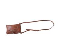 LIFKOME PU Leather Crossbody Phone Bag for Women Small Adjustable Shoulder Wallet with Multiple Compartments for Efficient Organization Casual Daily Use Stylish Crescent Design