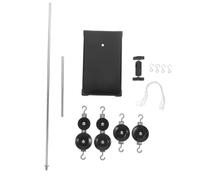 LIFKOME Pulley Block Holder Educational Tool with Stable Base Stand for Middle School Physics Experiments Force and Kit Accessory for Teaching and Research