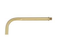 LIFKOME Pure Copper Elbow Pipe with Internal Thread Light Extension Rod Brass Small Seven Shaped Bend for Wall Light Fixtures for HVAC and Plumbing