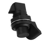 LIFKOME Push Button Latch Lock for Cupboard Doors Plastic and Stainless Steel Low Profile Catch Keyless Cabinet Lock for Rvs Boats Secure Door Hold Closure