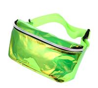 LIFKOME PVC Chest Bag for Women Cross Body Waist Pack Wear-Resistant Scratch-Resistant Material Comfortable Hand Feeling Suitable for Daily Fashion Use