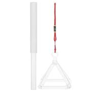 LIFKOME Quartz Crystal Pyramid Singing Stand 1 Set Desktop Meditation Ornament with Sound Therapy Features for Relaxation