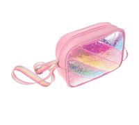 LIFKOME Rainbow Star Crossbody Bag Cute Cartoon Handbag for Little Shoulder Purse Compact Travel School Tote with Pattern