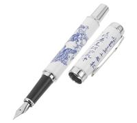 LIFKOME Refillable Fountain Pen Ergonomic Writing Tool with Sophisticated Design Smooth Ink Flow for Office Use Travel and Artistic Expressions