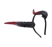 LIFKOME Removable Ox Horn Headband for Halloween and Cosplay Flexible Wide Band for Comfortable Fit Lightweight Bull Horns Hairband for Men and Women Gothic Animal Costume Accessory for