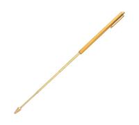 LIFKOME Retractable Copper Dowsing Rod Lightweight Portable Water Witching Detector Energy Locating Tool with Comfortable Long Handle for Efficient Water Source Detection