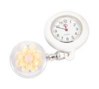 LIFKOME Retractable Nurse Pocket Watch Clip with Quartz Movement and Glass Dial, Charming Temperament Design, Convenient for Fixing on Pockets, for Women Doctors and Nurses