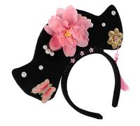 LIFKOME Retro Chinese Princess Hairband with Tassels Vintage Floral Headpiece for Women and Lightweight Comfortable Hanfu Hair Accessory for Theater Cosplay Royal Court Events and Photo