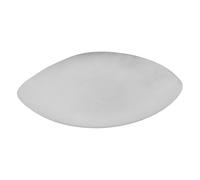 LIFKOME Retro Stainless Steel Dessert Plate for Cakes Cookies Snacks Compact Food Display Tray for Gatherings Tea Serving Camping Use Easy to Clean Vintage Silver