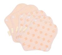 LIFKOME Reusable Incontinence Pads with Powerful Absorbing Ability and 5pcs Made from Organic Cotton Soft Breathable Menstrual Pads for Women Suitable for Menstrual Period