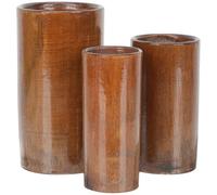 LIFKOME Reusable Shape Adsorption Cupping Sturdy Wooden Round Strong Bamboo Cups for Massage Therapy Tool for Wellness and Relaxation Body