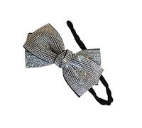LIFKOME Rhinestone Bowknot Hair Bun Maker Tool for Girls 1-Piece Adjustable Hair Donut Shaper for Creating Elegant Updos and Twists for Parties and Events