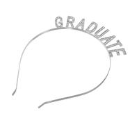 LIFKOME Rhinestone Graduation Headband Multi Function Headdress for Graduation Parties Secure Non Slip Design Eye Catching Rhinestone Accessory for Memorable Photos and Events
