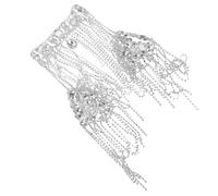 LIFKOME Rhinestone Tassel Body Chain Jewelry for Women Sparkly Shoulder Necklace Accessory for Parties Weddings Modern Glamour Chest Chain gift for for for for for for