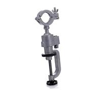 LIFKOME Rotatable Aluminum Alloy Drill Stand Holder Multifunctional Vise Bracket for Electric Drill and Grinder Portable Bench Vice with High Rigidity and Easy Operation for Home Workshop