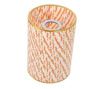 LIFKOME Rustic Woven Drum Lamp Shade Cover for Table and Floor Lamps Fabric and Iron Construction Easy Installation Colorful Handmade Weaving for Living and Bedroom Decor
