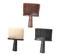 LIFKOME Salon Neck Duster Brush 3pcs Hair Cutting Barber Neck Face Cleaning Brushes Professional Haircut Tools for Barbers and Hairdressers